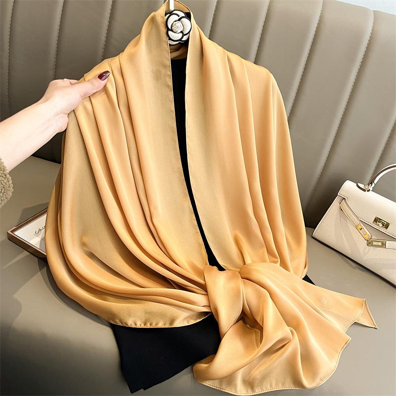 Camel Gold Solid Scarf