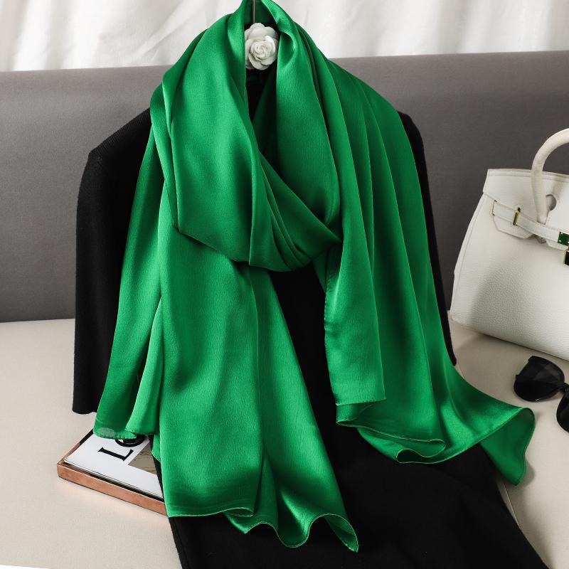 Emerald Green Solid Scarf