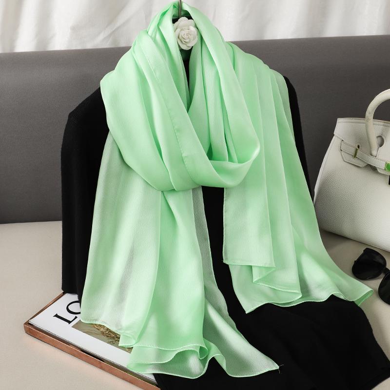 Mint Green Solid Scarf